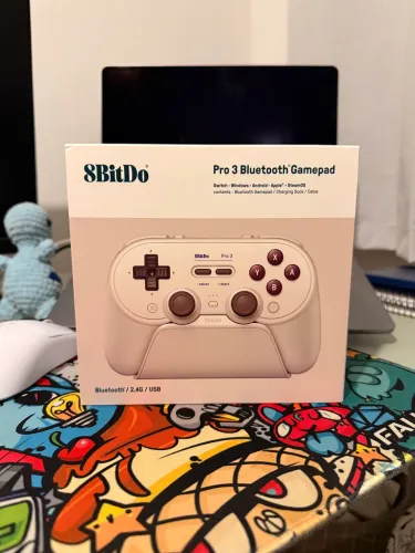 Controle Gamer 8BitDo Pro 3 Retrô