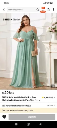 Vestido madrinha ou convidada