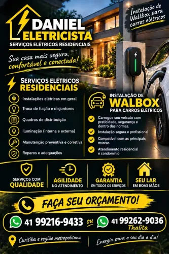 O melhor eletricista de Curitiba e região!