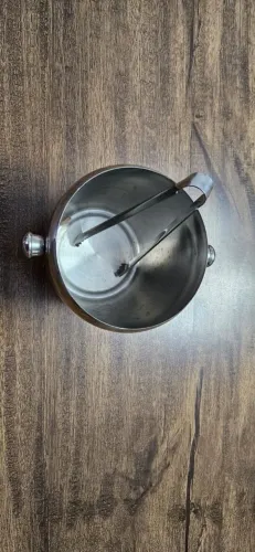 Balde de gelo com pegador inox