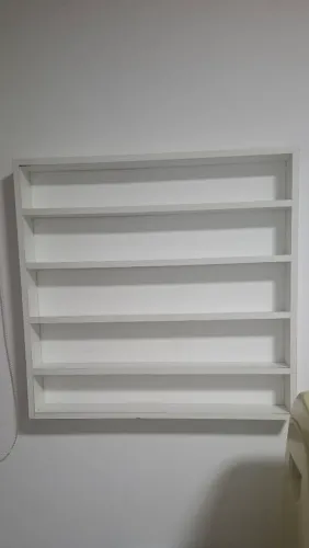expositor mdf branco