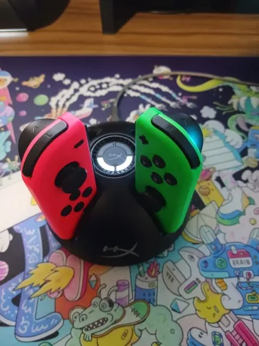 joy cons com base de carregamento
