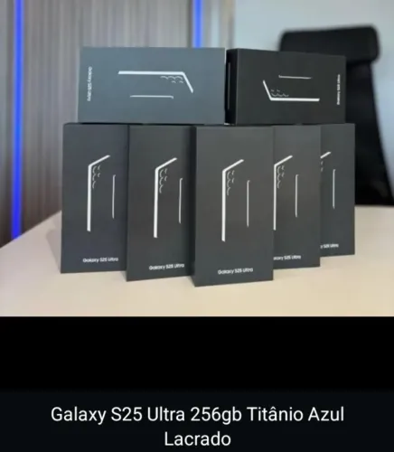 S25 Ultra 256gb Lacrado com NF