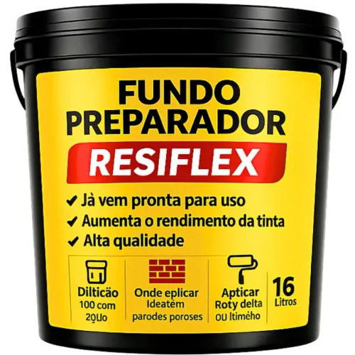Fundo preparador Resiflex