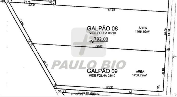 Terreno para venda dentro de condômino industrial fechado com projeto aprovado para constr