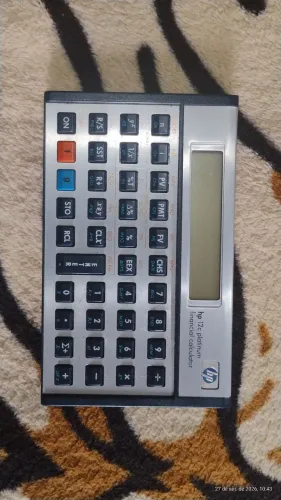 Calculadora HP 12c platinum
