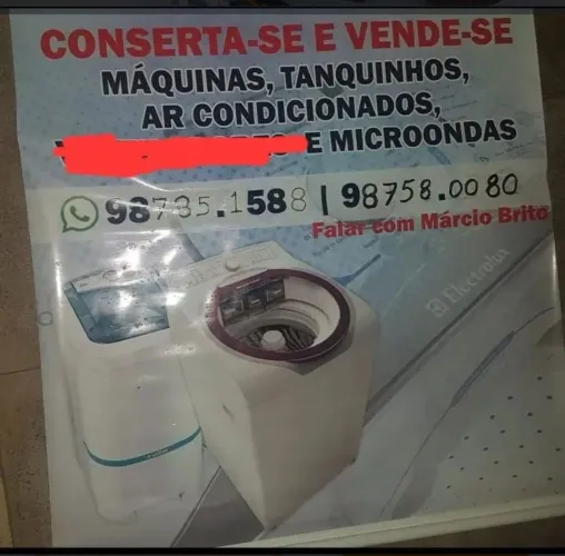 Conserta - se máquinas de lavar de todas as marcas e modelos, visitas.! R$ 60