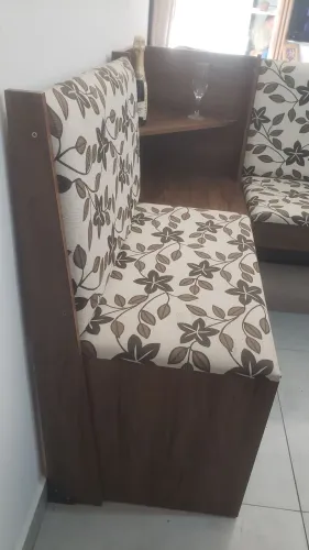 BANCO ALEMÃO ESTOFADO