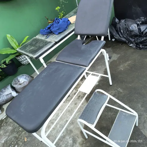 Maca articulada com escada 
