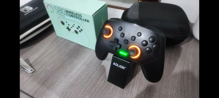 Pro controller Nintendo switch(controle bluetooth), PC, Android.