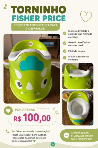 Troninho  Fischer price novo