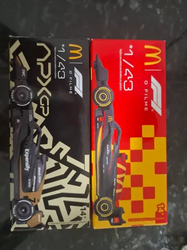 Coleção Miniaturas do Filme F1 McDonalds
