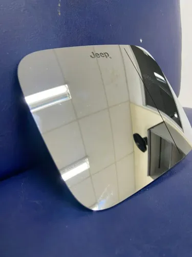 Lente/ Espelho Com Base Retrovisor Jeep Renegade 2015 / 24 (Usado Original)
