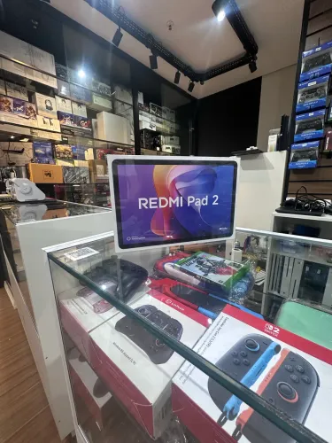 VENDO OU TROCO TABLET REDMI PAD 2 NA COR VERDE 256 GB 8GB DE RAM PRODUTO NOVO E LACRADO