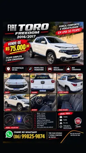 Fiat Toro Freedom 2.0 16V 4X2 TB Diesel Mec. 2017