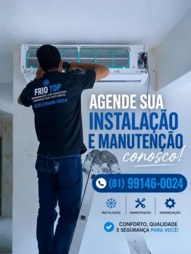Frio Top serviços de ar condicionado 
