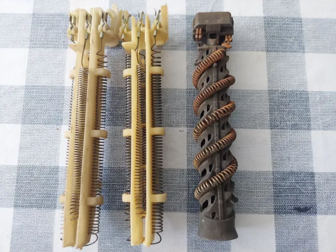 3 resistências de chuveiro usadas 220v