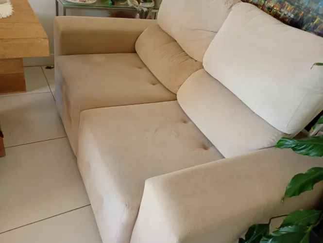 2 Sofás Retráteis de 2 e 3 lugares usados