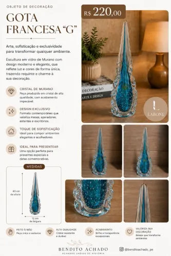 Gota Francesa G Azul