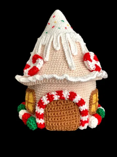 Casinha de crochê 