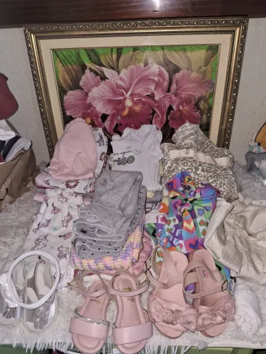 Lotinho de roupas de bebê ? tamanhos pmg