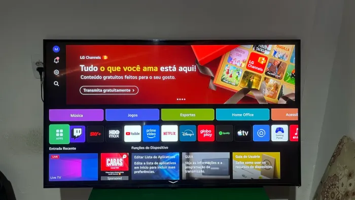 TV LG 55 POLEGADAS FUNCIONANDO PERFEITAMENTE