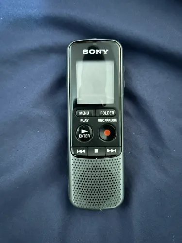 Gravador + microfone Sony