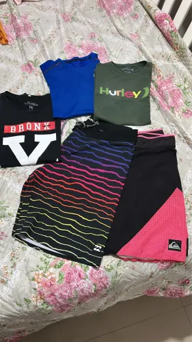 Blusas+ bermudas masculinas 