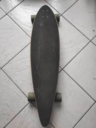 Skate Longboard X Seven Caveira Azul - Ótimo Estado