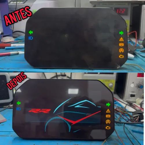 Painel TFT Bmw Gs S1000 Triumph Tiger 800 900 Telas & Consertos 