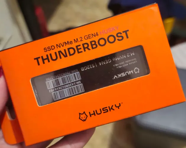 SSD NVMe M.2 Gen4 Husky Thunderboost - Novo