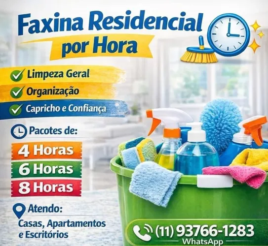 Faxina/ Diária 