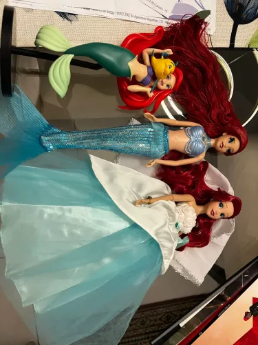 Bonecas Ariel pequena sereia Disney