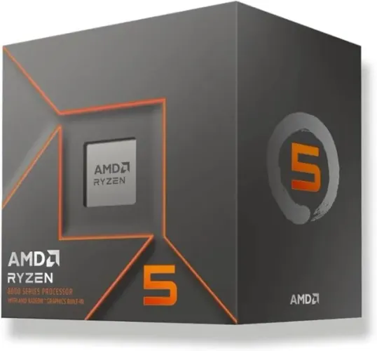 Processador AMD Ryzen 5 8500G 6 Núcleos 3,5 GHz Base 5,0 GHz Turbo Radeon 740M