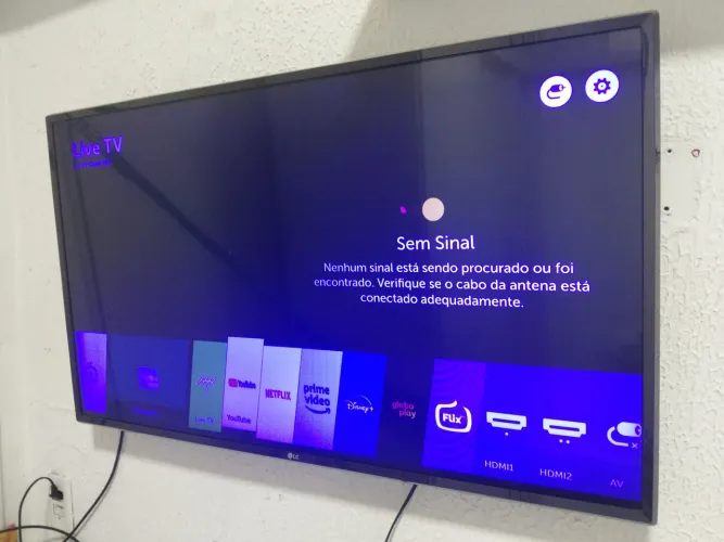 Tv LG 43 polegadas, wi-fi não está funcionando