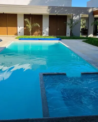 Piscina 9 metros com praia e spar *@@