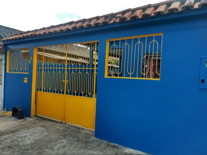 Portão para frente de casa