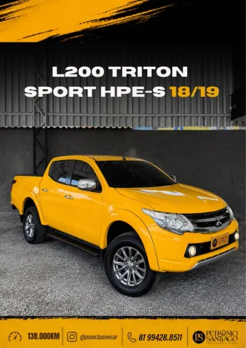Mitsubishi L200 Triton Sport HPE-S 2.4 CD Dies. AUT 2019