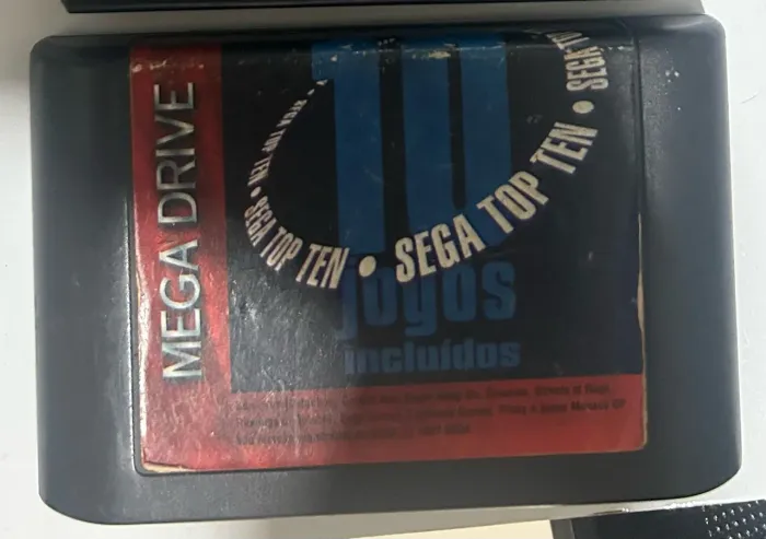 Sega top ten para mega Drive original