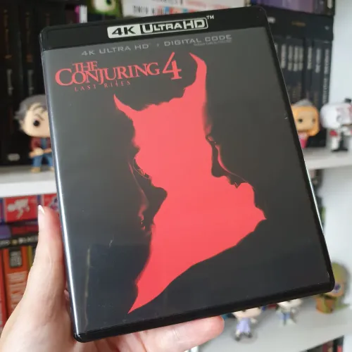 Blu-ray 4k Importado Invocação do Mal 4 O Último Ritual (The Conjuring Last Rites) SEM PT