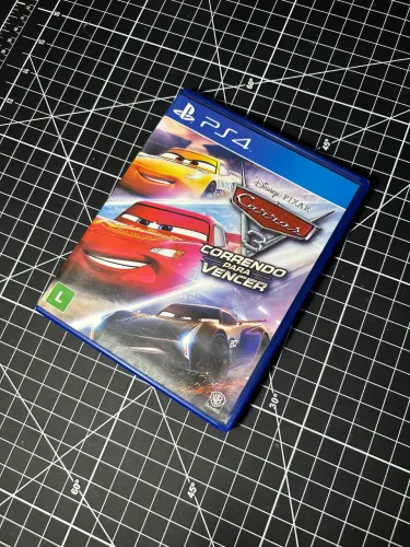 Jogo CARROS 3 da Disney - para PS4 - Mida Física