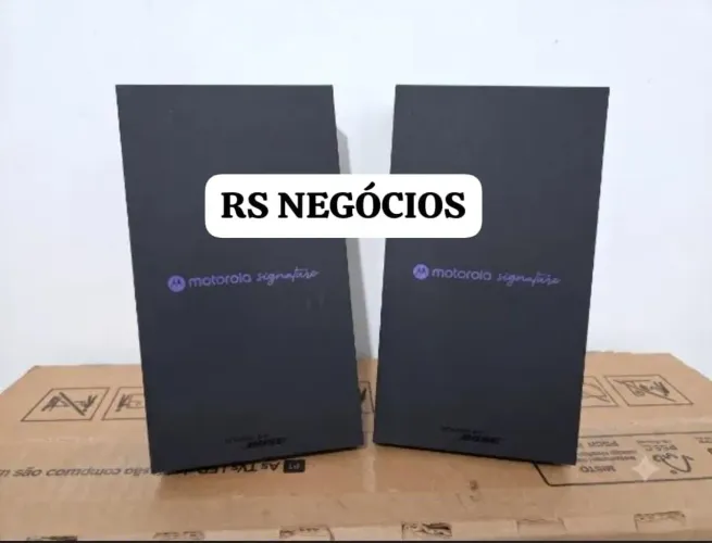 Motorola Signature 512gb, Lacrado + Nota Fiscal (Até 12x)