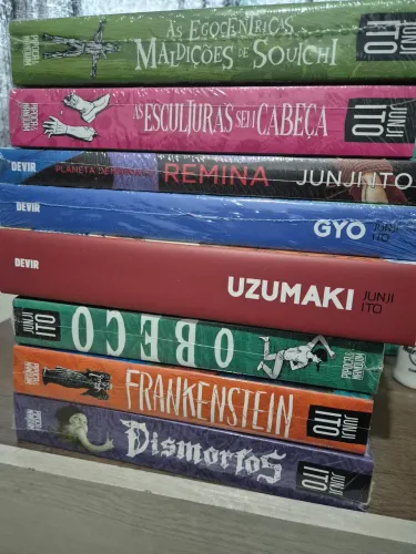 Coleção liquidando Junji ito lacrados!