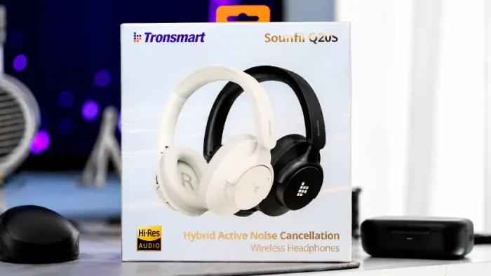 Fone Sem Fio Tronsmart Q20S ANC Bluetooth | Garantia | Bateria de 60h | Pronta Entrega
