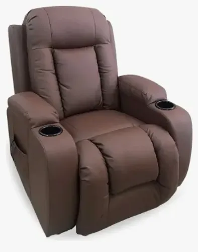 1 PROLTRONA MASSAGEADORA SEMI - NOVA (FICOU APERTADO NO QUARTO, VOLTOU PRA CAIXA)