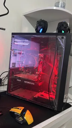 Vendo Pc gamer Intel core i5 - Placa de vídeo GTX 1650 + teclado gamer e mouse gamer