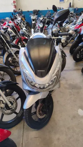 HONDA PCX 150 PRATA 2018 Shalon veículos Cariacica