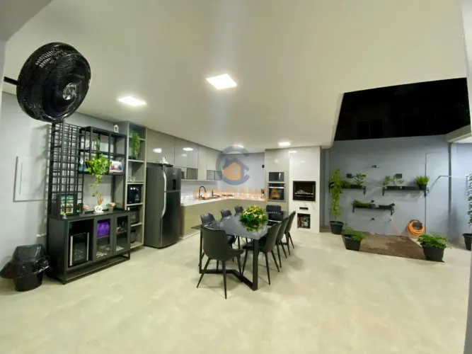 Condomínio Total Ville I - Apartamento térreo Mobiliado com 3 quartos sendo 2 suítes no To