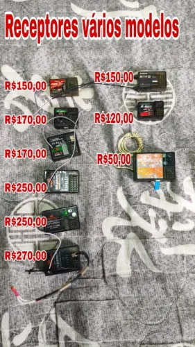 Rc Automodelo Receptores valor na foto
