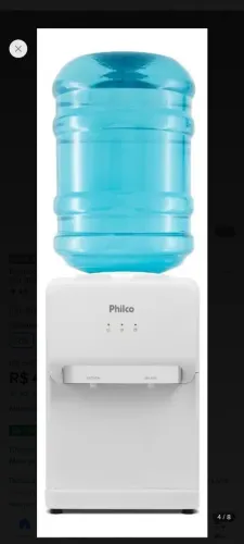 Bebedouro Philco novo turbo compressor